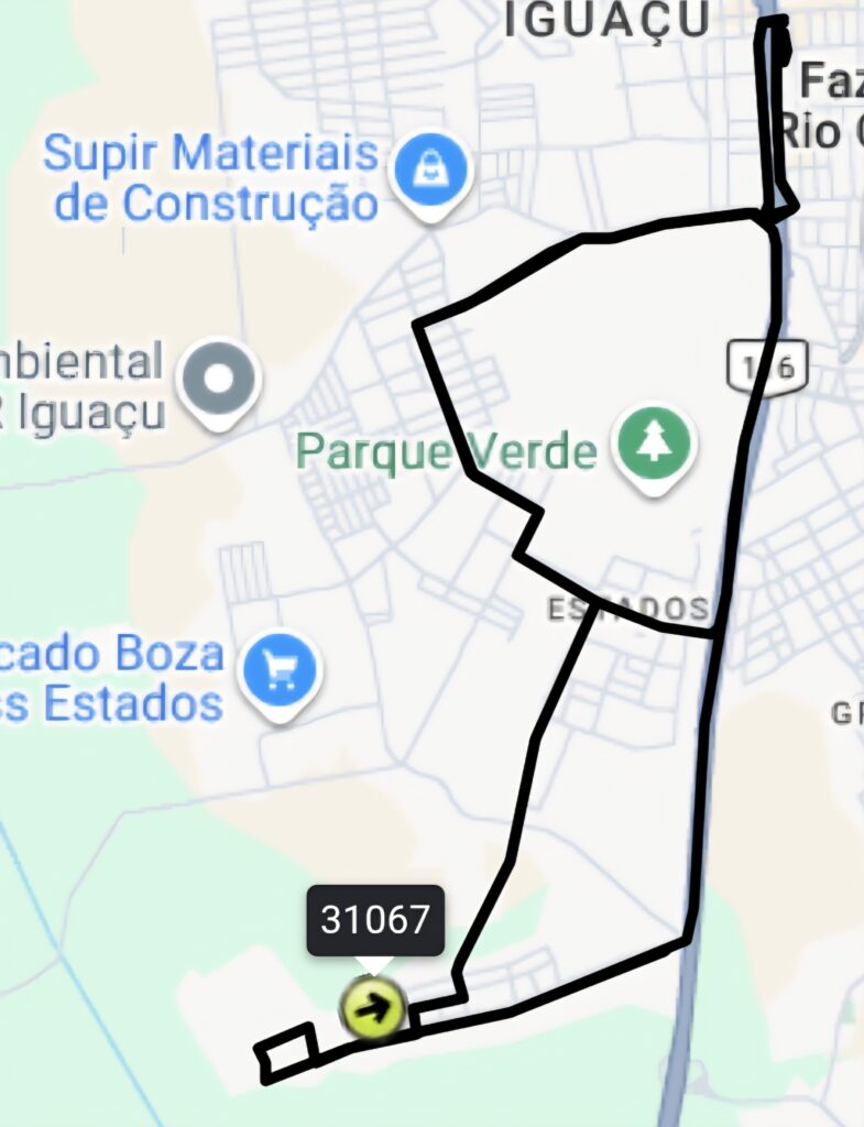 linha F14 – Santa Maria
